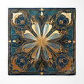 ETHEREAL CURVES SILK POCKET SQUARE