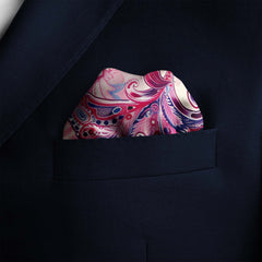 NOA RUDISCH-WICHITA SILK POCKET SQUARE