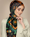 ETHNIC HUNGARIAN SILK WOMEN HIJAB – PREMIUM COLLECTION