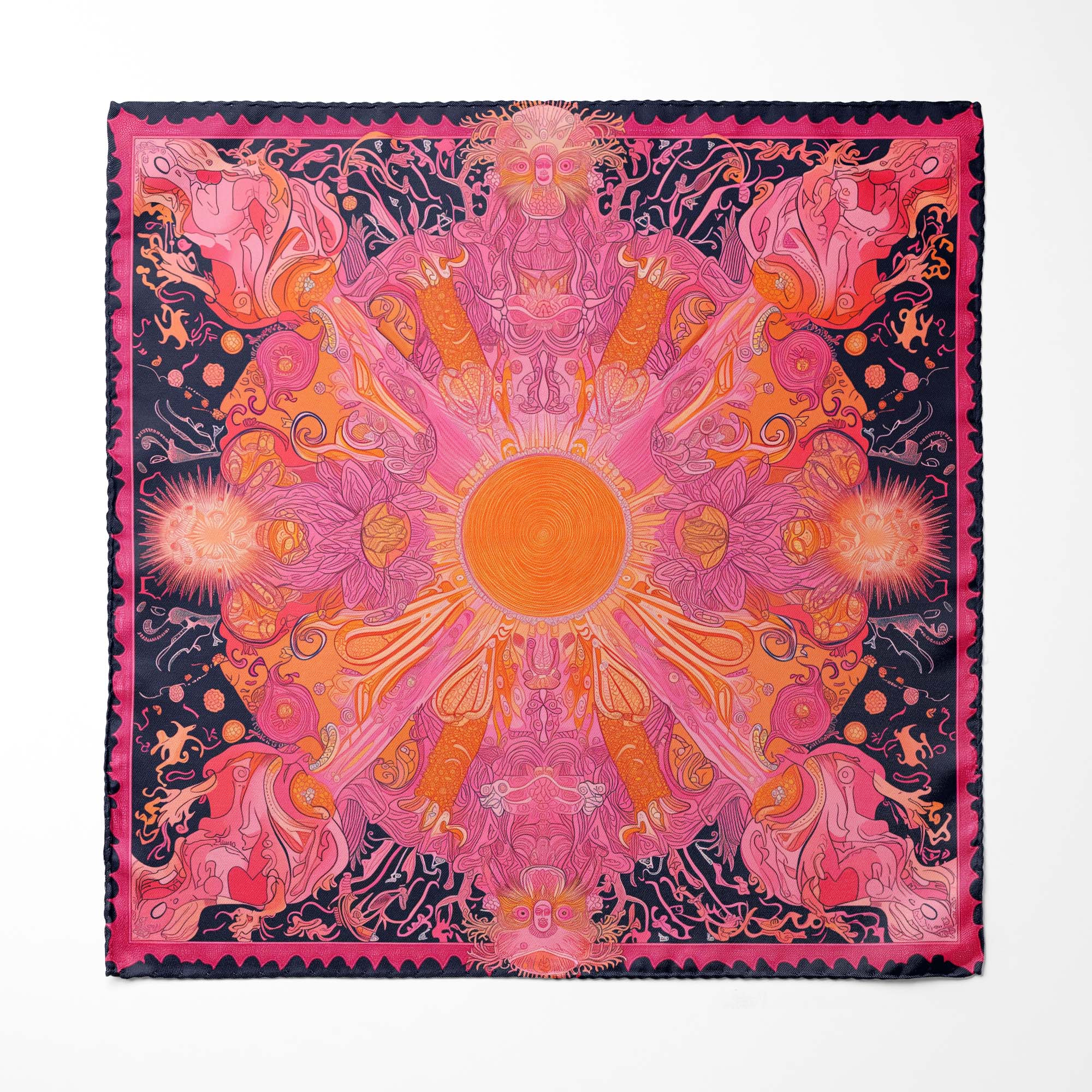 OLIVER MICHAEL MEN SCARF AND POCKET SQUARE SET – PREMIUM COLLECTION
