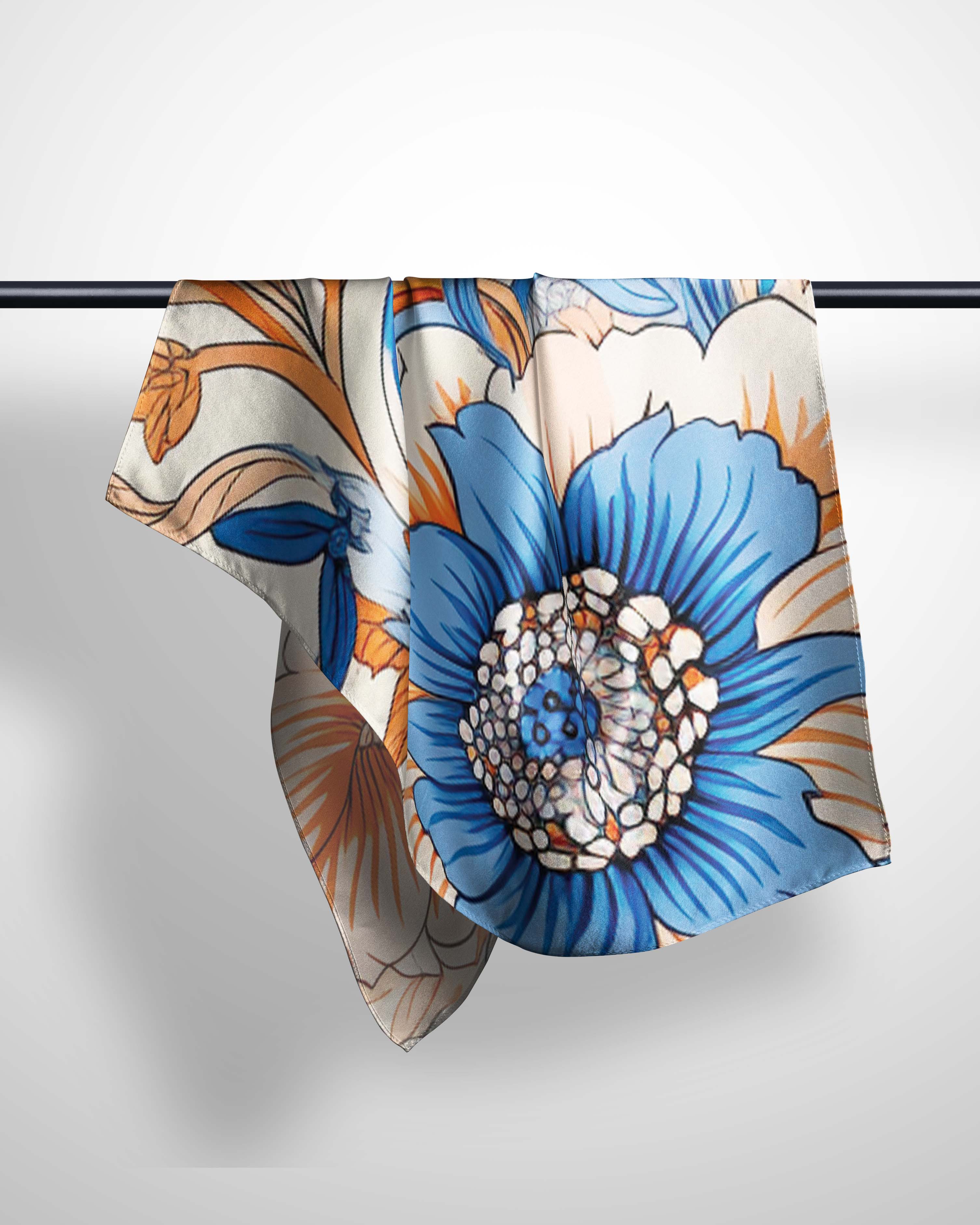 FOLIAGE ROYALTY SILK WOMEN HIJAB – PREMIUM COLLECTION