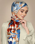 FOLIAGE ROYALTY SILK WOMEN HIJAB – PREMIUM COLLECTION