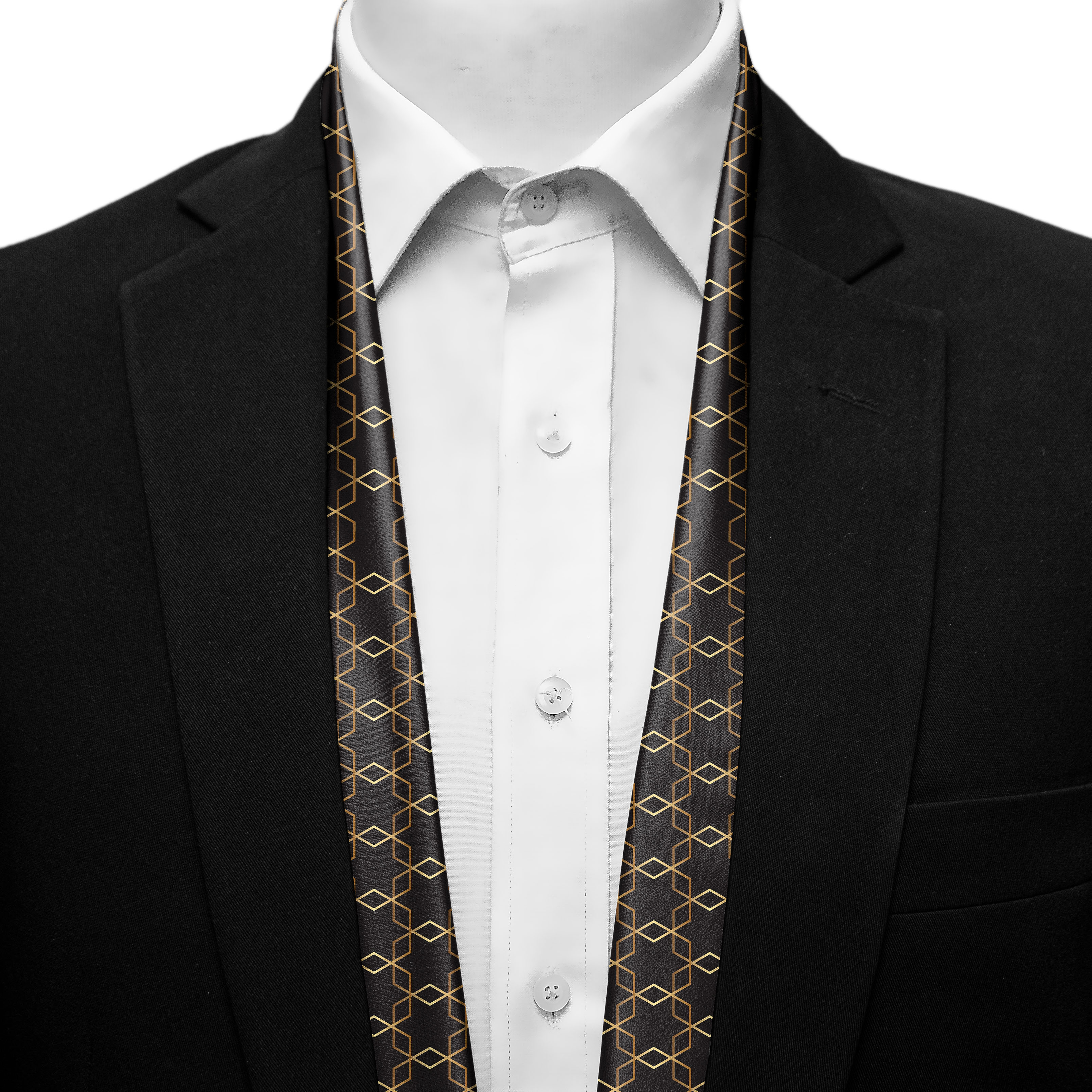 BURBERRY CHOCOLATE MEN SCARF - PREMIUM COLLECTION