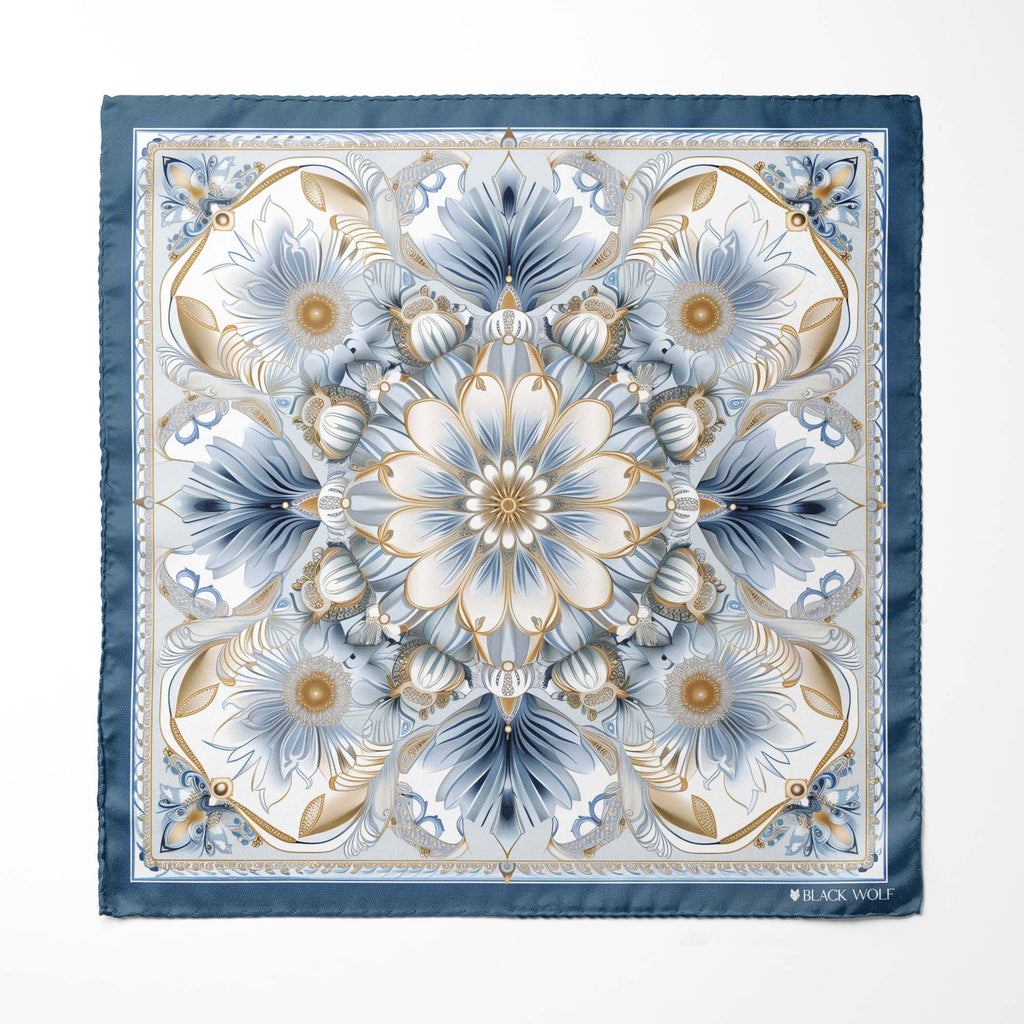 LUXURY ARABIC SILK POCKET SQUARE