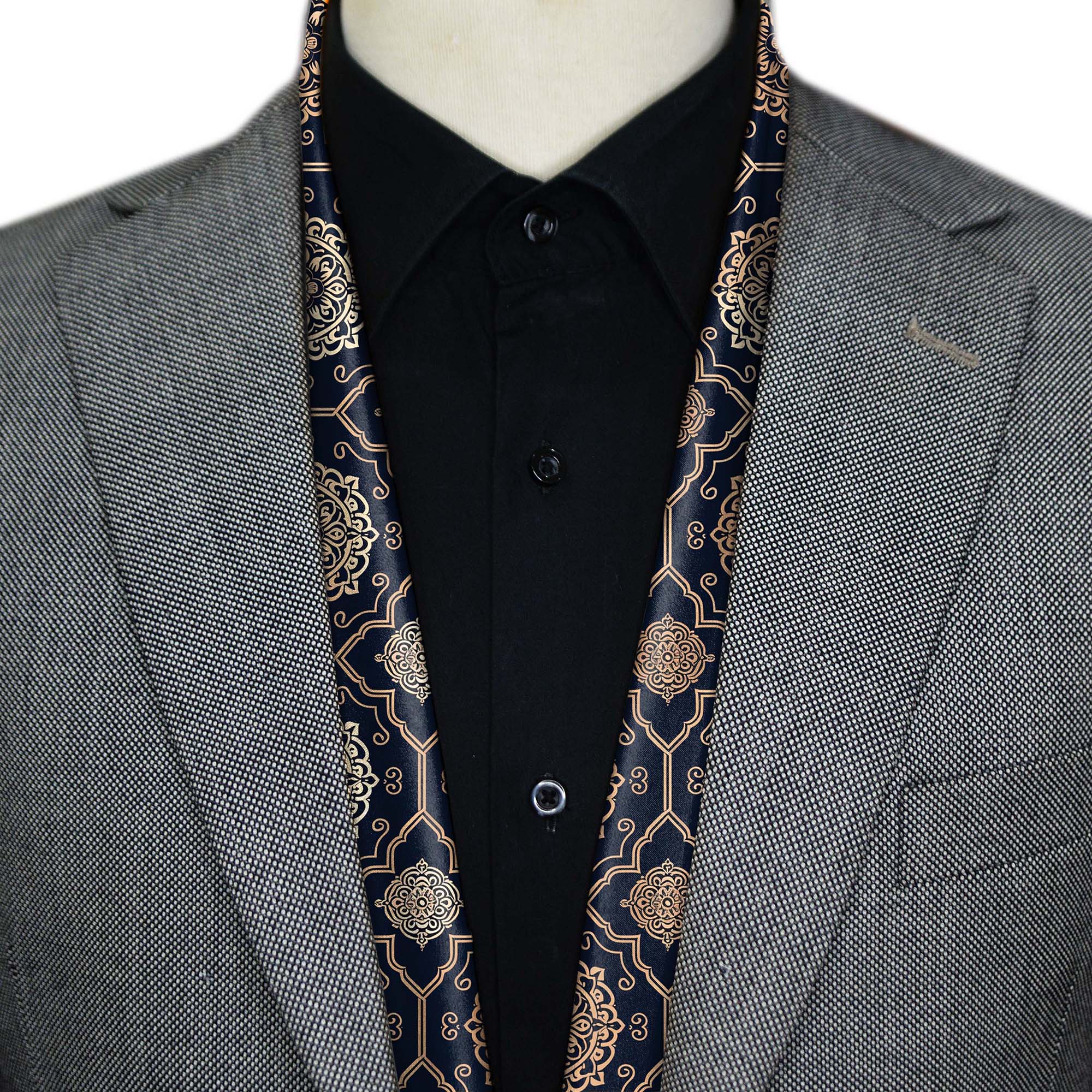 LUXURY ROYAL PATTERN MEN SCARF - PREMIUM COLLECTION