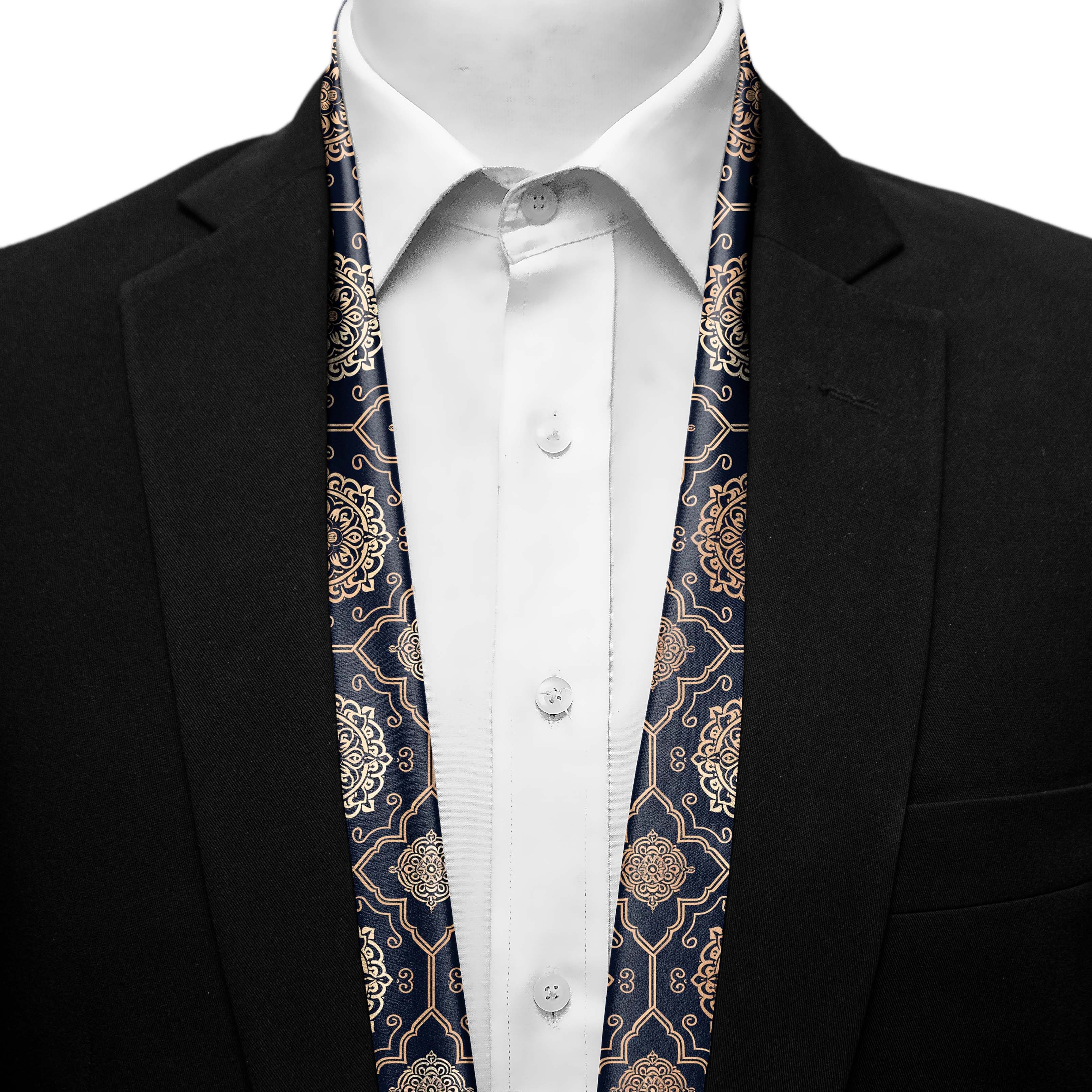 LUXURY ROYAL PATTERN MEN SCARF - PREMIUM COLLECTION