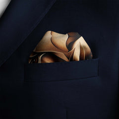 THE LIION SILK POCKET SQUARE