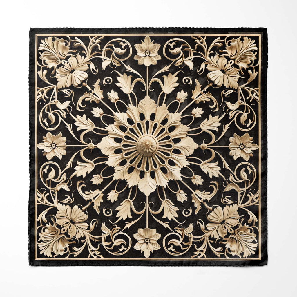 MANDALA ART SILK ASCOT – PREMIUM COLLECTION