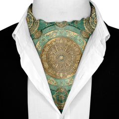 EMPIRE SILK ASCOT AND POCKET SQUARE SET – PREMIUM COLLECTION