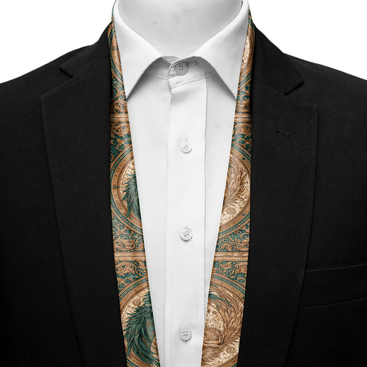 PHOENIX ORBIT MEN SCARF - PREMIUM COLLECTION
