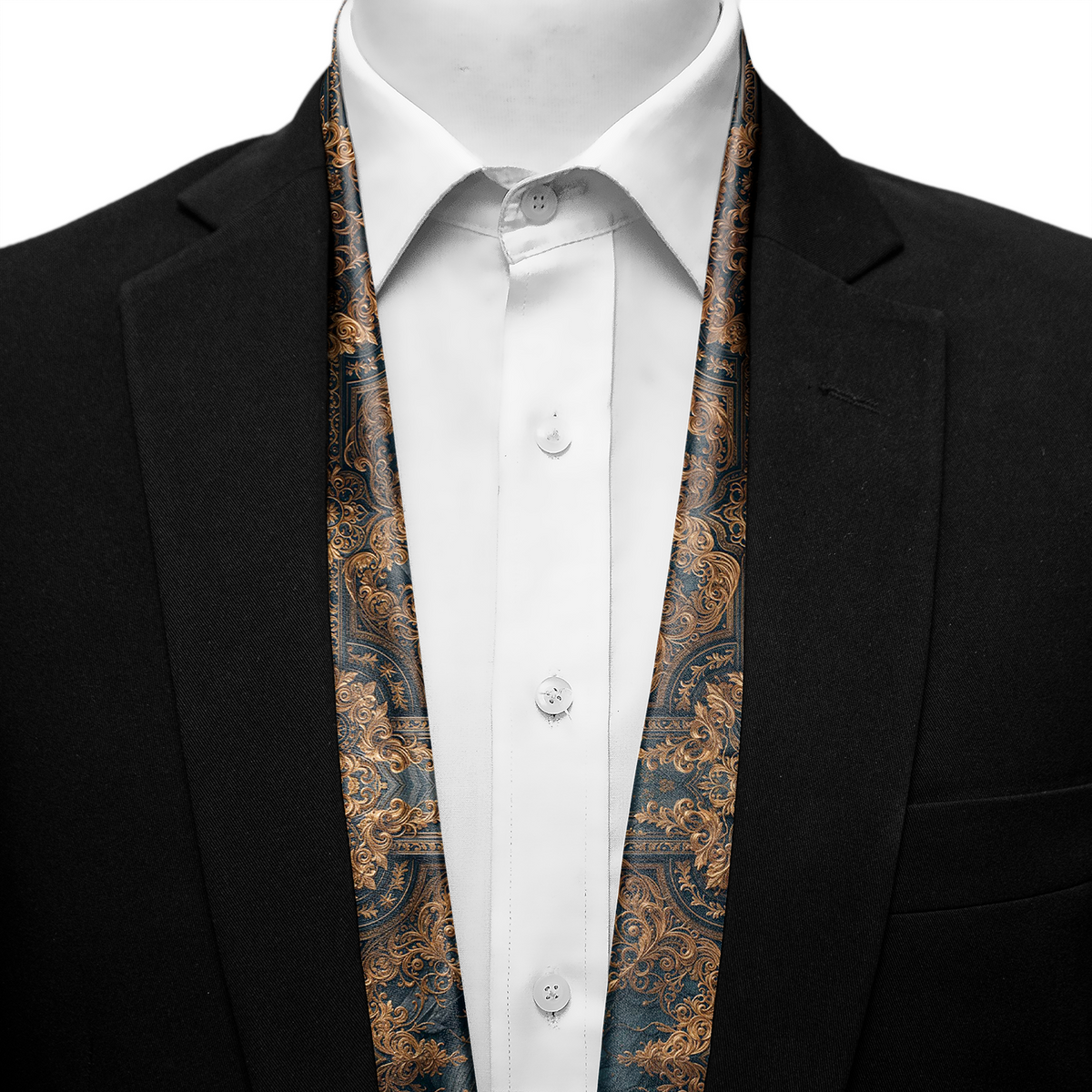 NOIR VERSAILLES MEN SCARF - PREMIUM COLLECTION