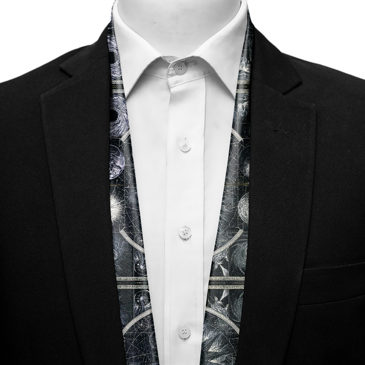 DARK COSMIC MEN SCARF - PREMIUM COLLECTION