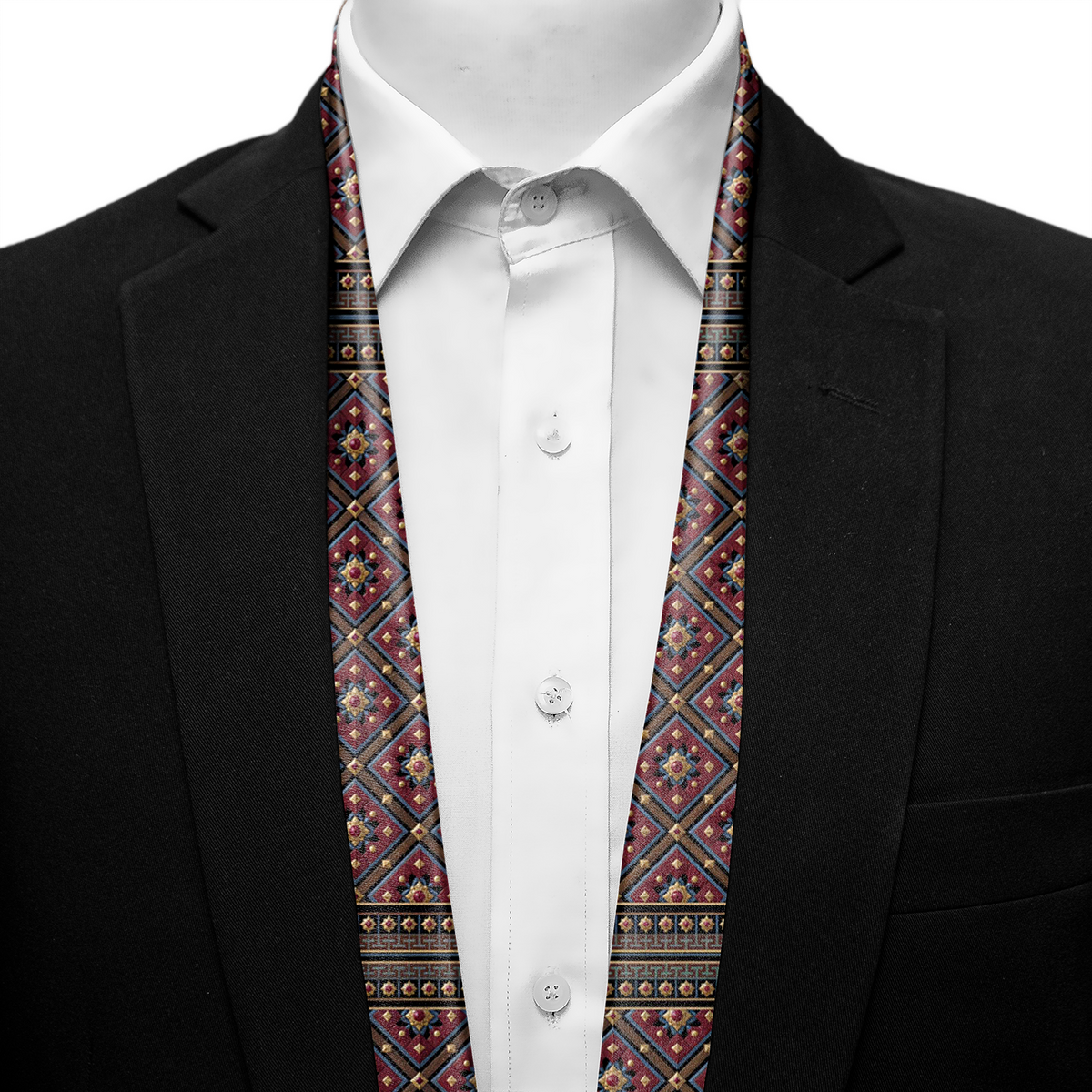 ROYAL MOSAIC MEN SCARF - PREMIUM COLLECTION