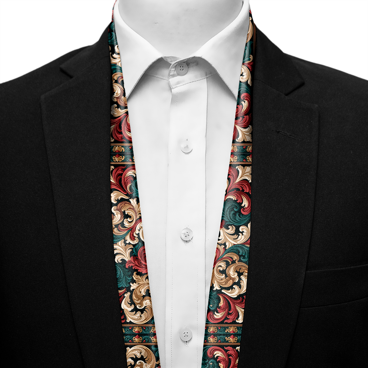 FLORENTINE ROUGE MEN SCARF - PREMIUM COLLECTION