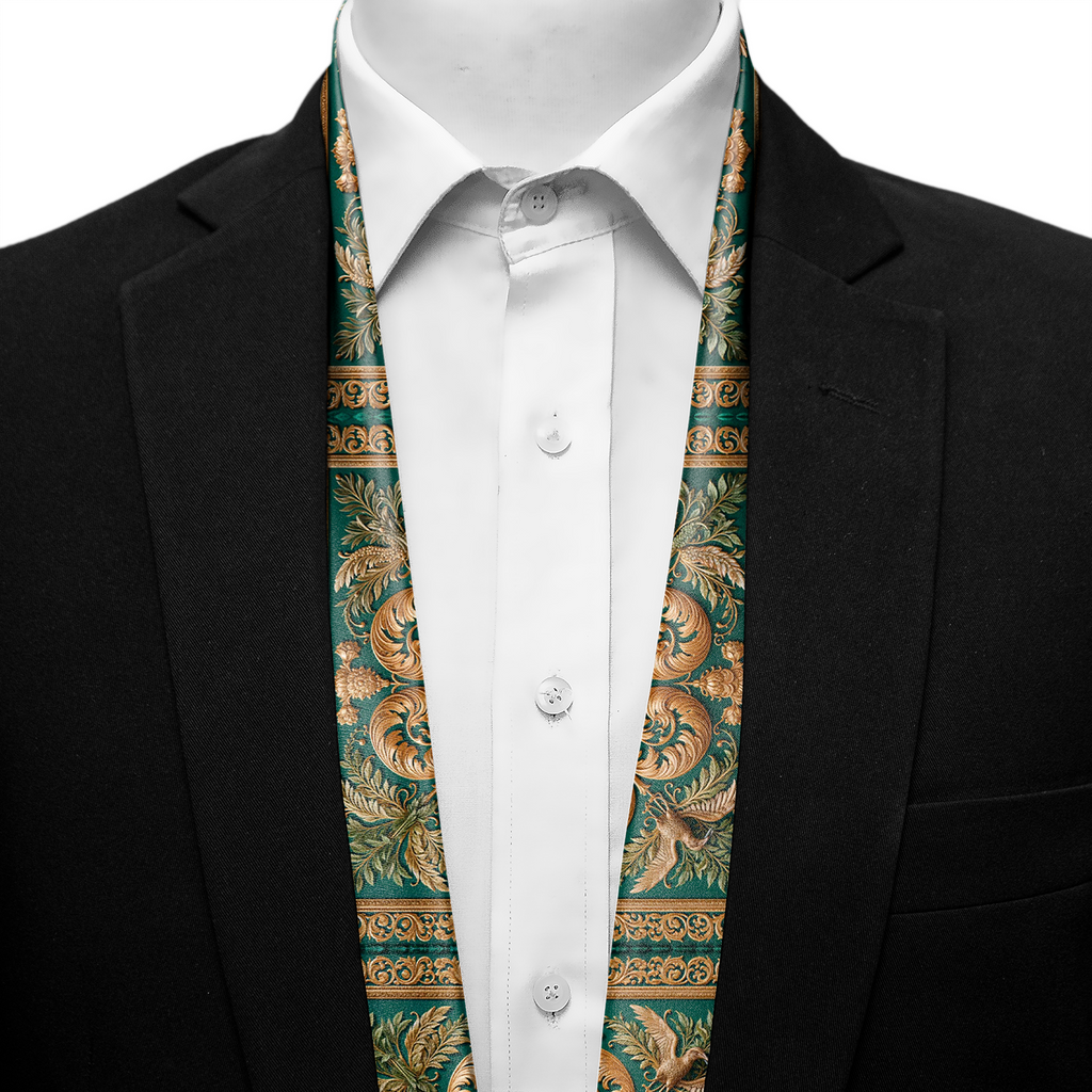 GILDED VERDURE MEN SCARF - PREMIUM COLLECTION