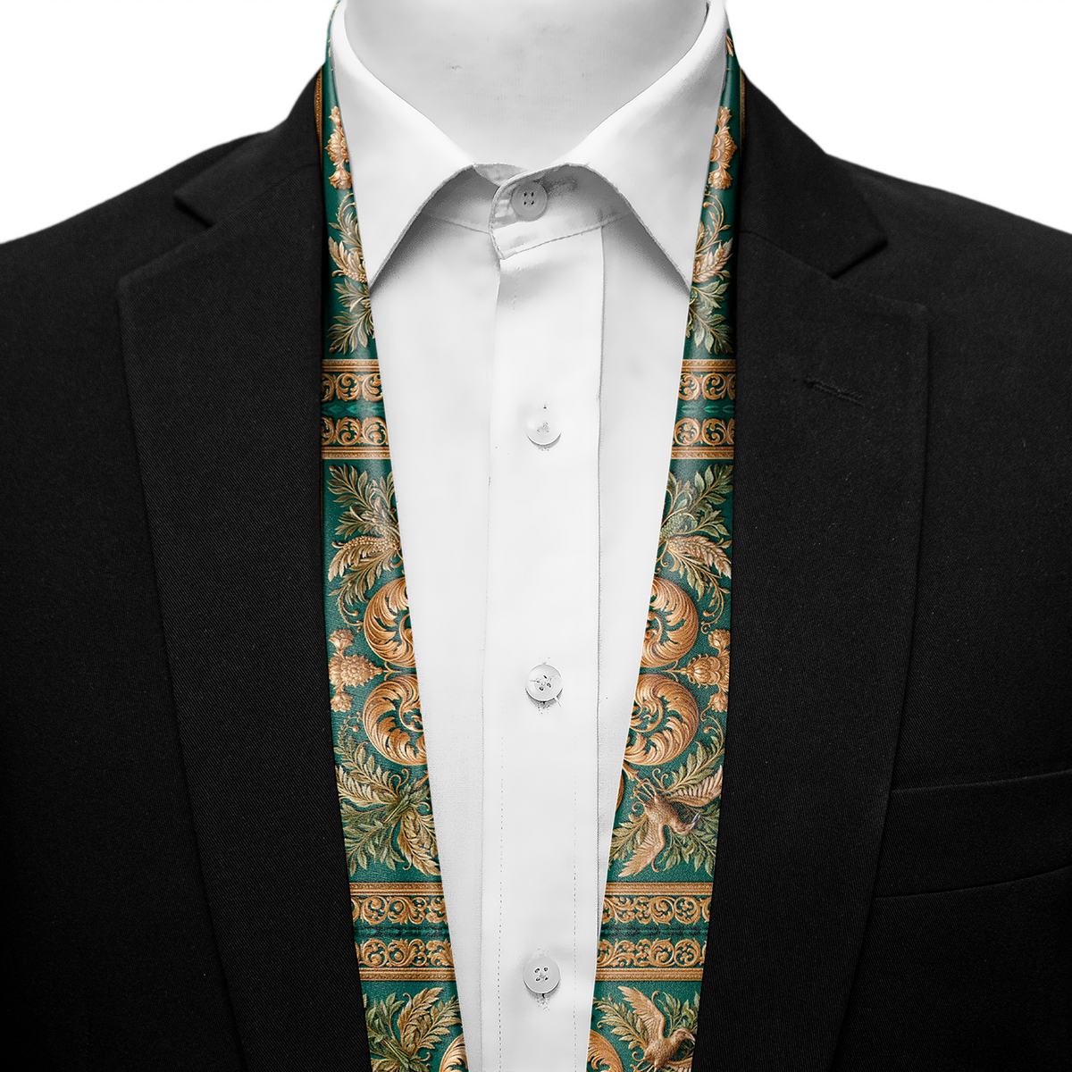 GILDED VERDURE MEN SCARF - PREMIUM COLLECTION