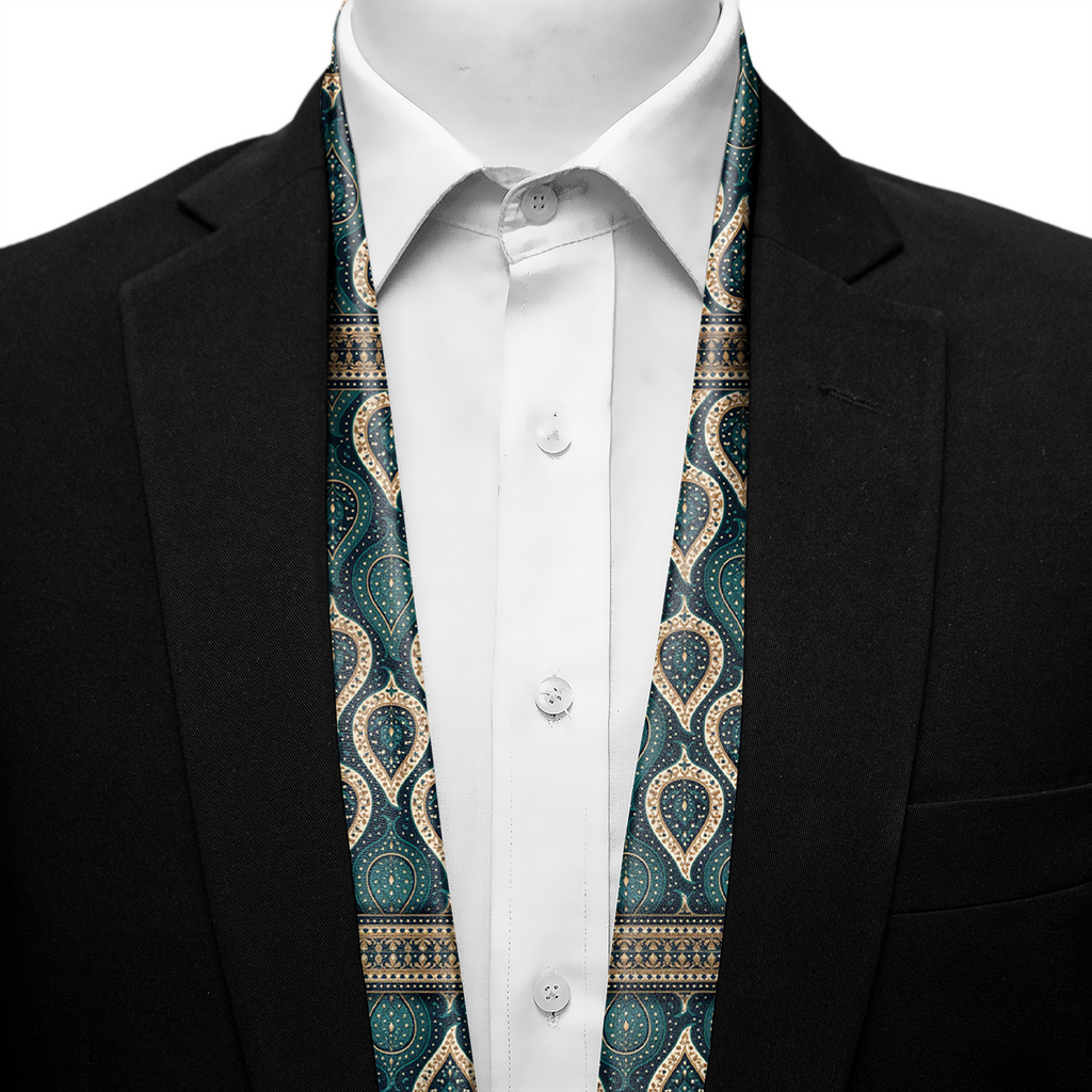 GOLDEN PERSIAN MEN SCARF - PREMIUM COLLECTION