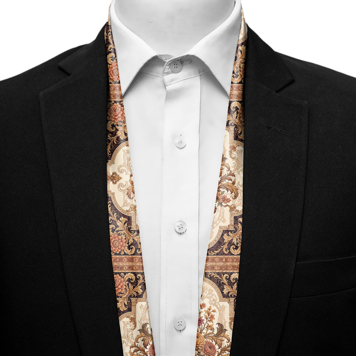 ART OF FLORAL MEN SCARF - PREMIUM COLLECTION