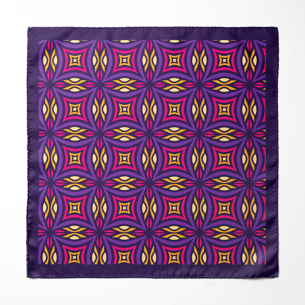 PINK RING MEN SCARF AND POCKET SQUARE SET – PREMIUM COLLECTION
