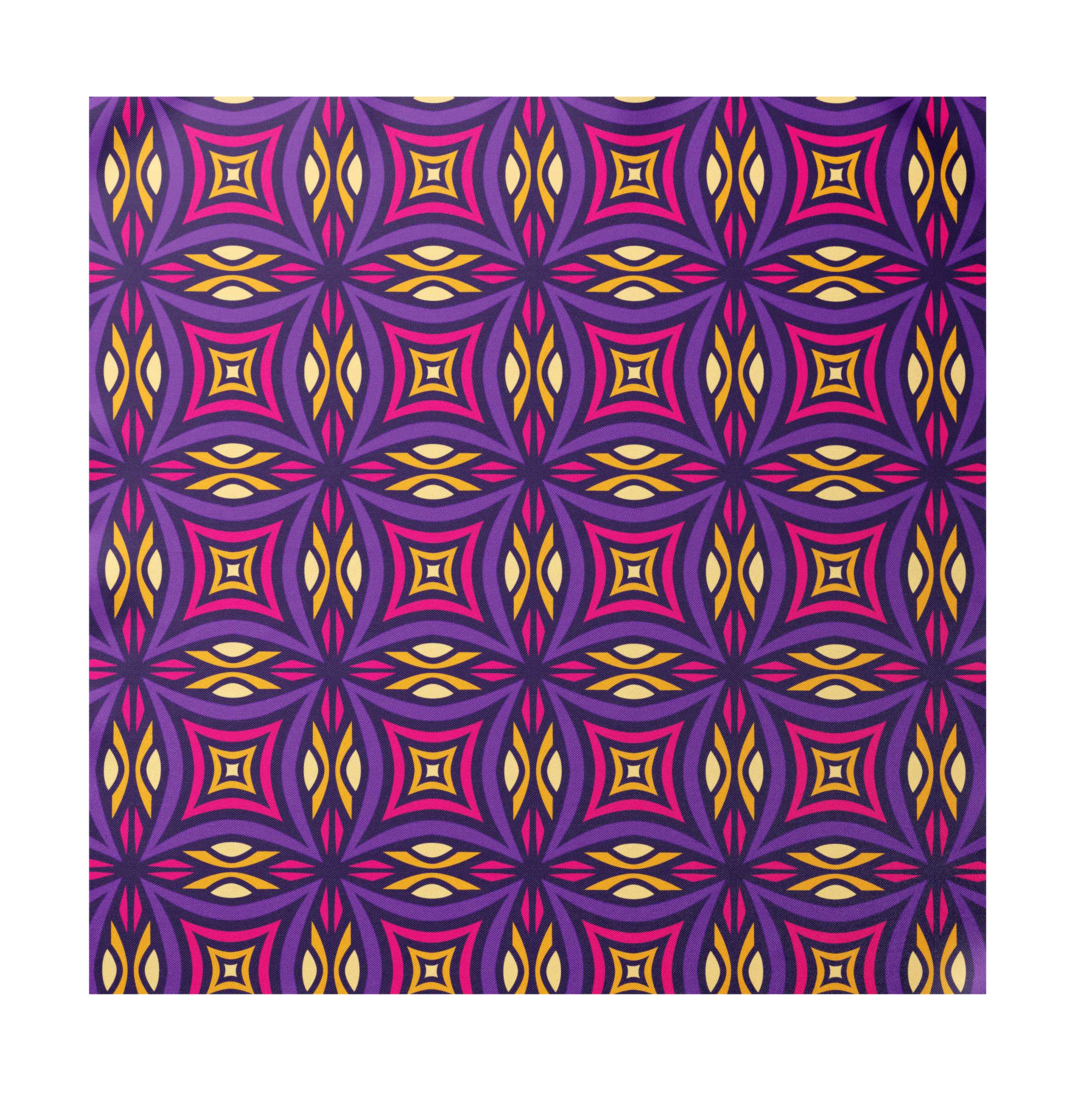 PINK RING SILK ASCOT AND POCKET SQUARE SET – PREMIUM COLLECTION