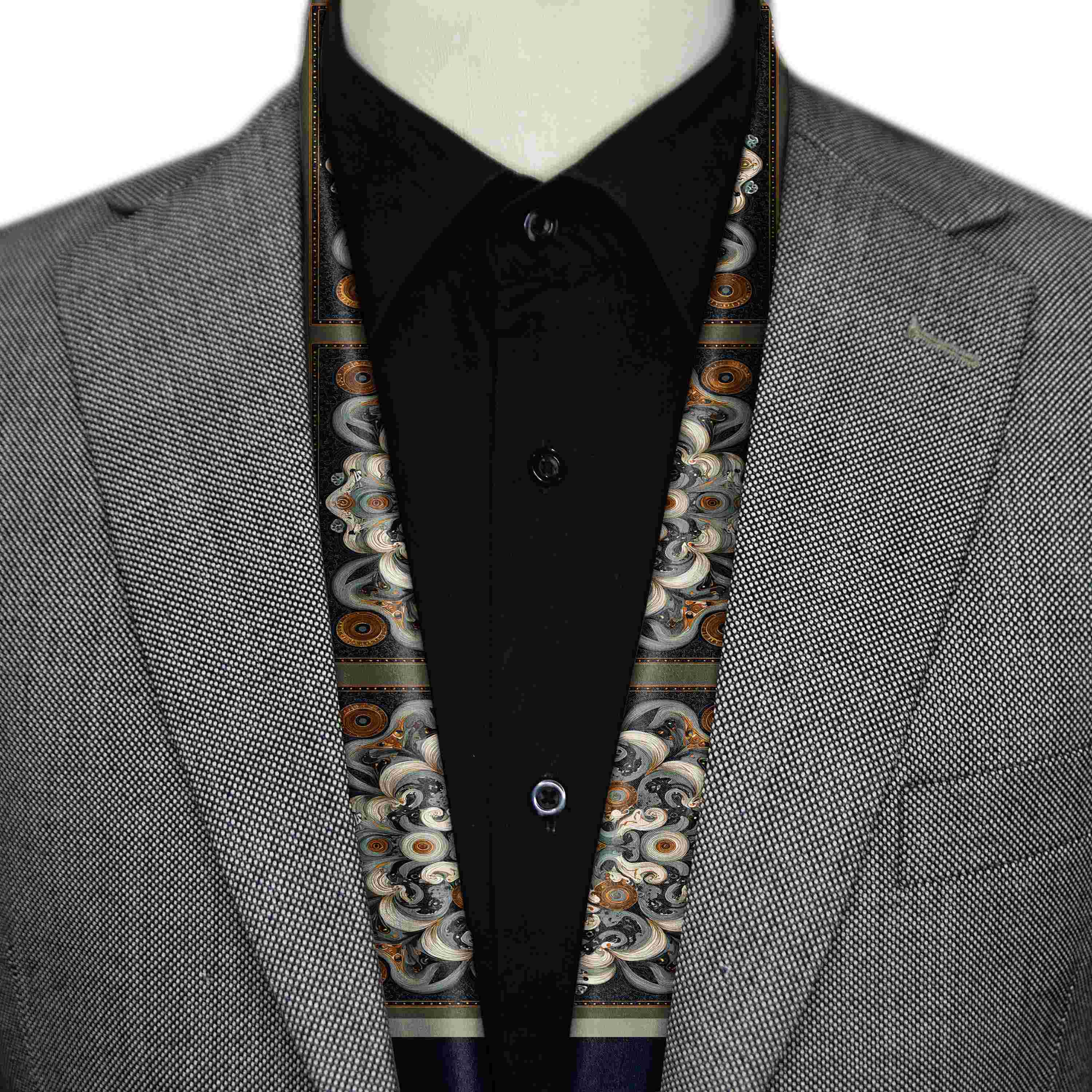 VERMILLION MEN SCARF - PREMIUM COLLECTION