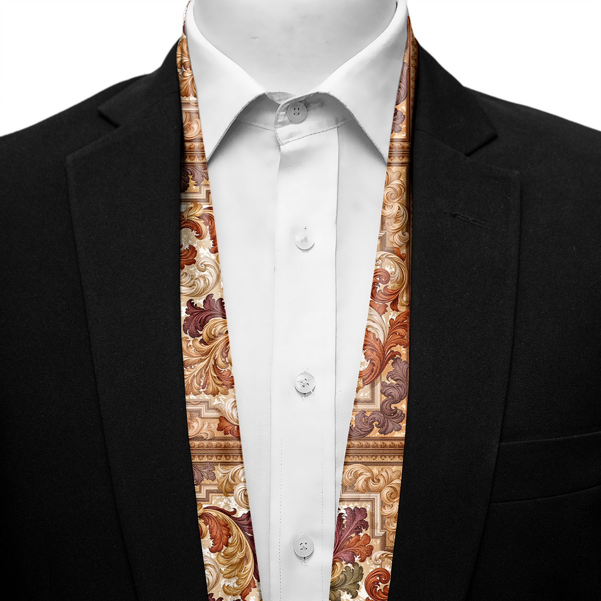 AUTUMN BAROQUE MEN SCARF - PREMIUM COLLECTION
