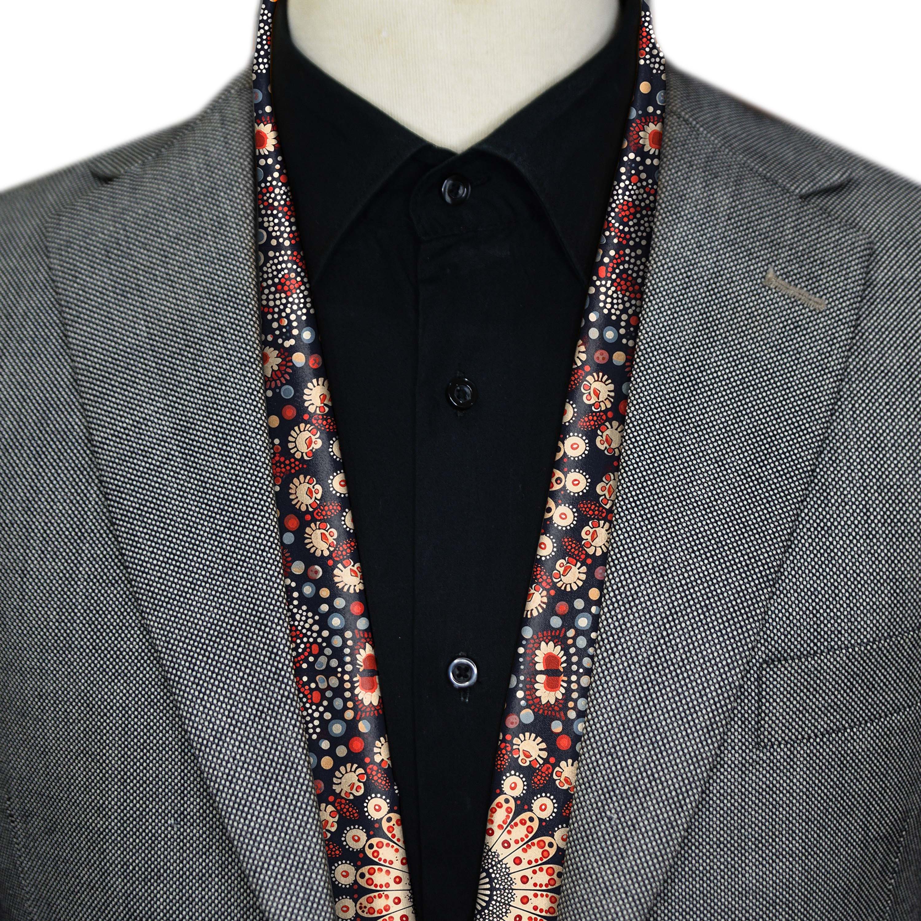 MANDALA DESIGN MEN SCARF - PREMIUM COLLECTION