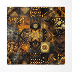 AFRICAN STYLE SILK POCKET SQUARE