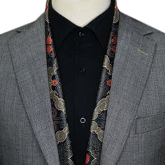 ABSTRACT IKAT MEN SCARF - PREMIUM COLLECTION