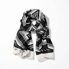 SQUARES GEOMETRIC MEN SCARF AND POCKET SQUARE SET – PREMIUM COLLECTION