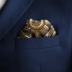 MYSTICAL COSMOS SILK POCKET SQUARE