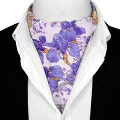 IRISHA SILK ASCOT AND POCKET SQUARE SET – PREMIUM COLLECTION