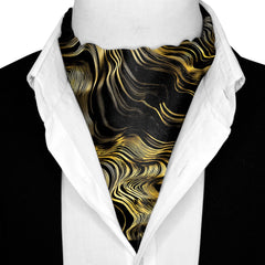 LUXORA SILK ASCOT AND POCKET SQUARE SET – PREMIUM COLLECTION
