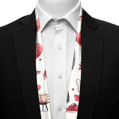 VALENTINE COUPLE LOVE SILK MEN SCARF - PREMIUM COLLECTION