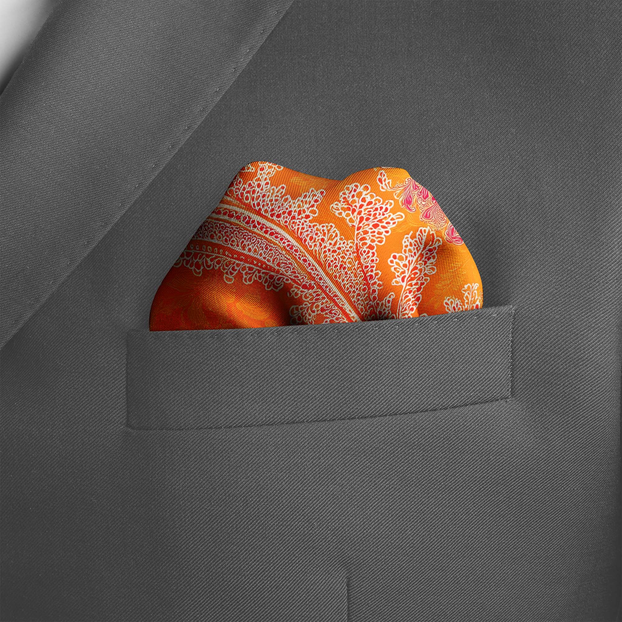 HEMANG SILK POCKET SQUARE