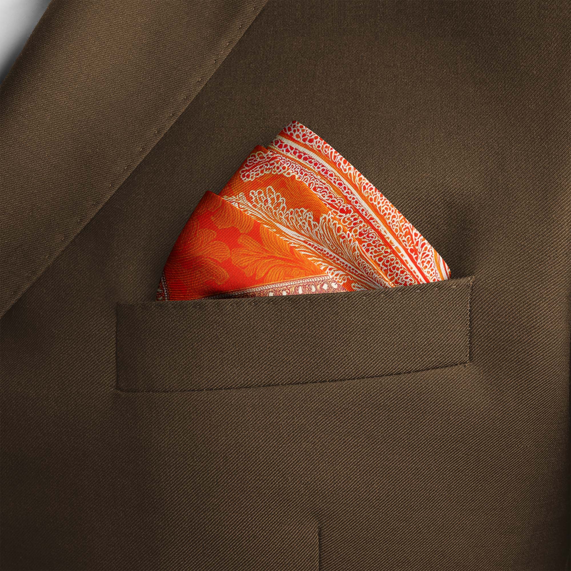 HEMANG SILK POCKET SQUARE