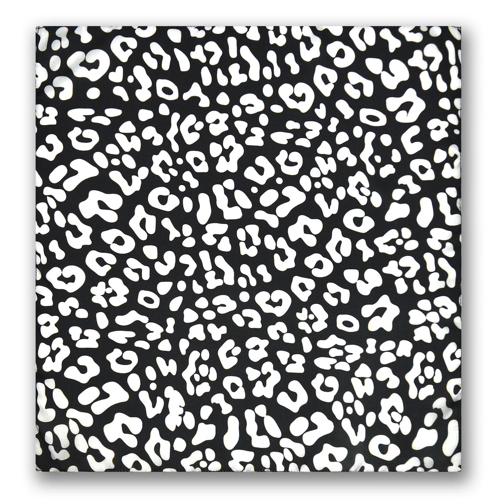 LEOPARD SILK ASCOT AND POCKET SQUARE SET – PREMIUM COLLECTION