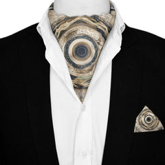ORBITA SILK ASCOT AND POCKET SQUARE SET – PREMIUM COLLECTION