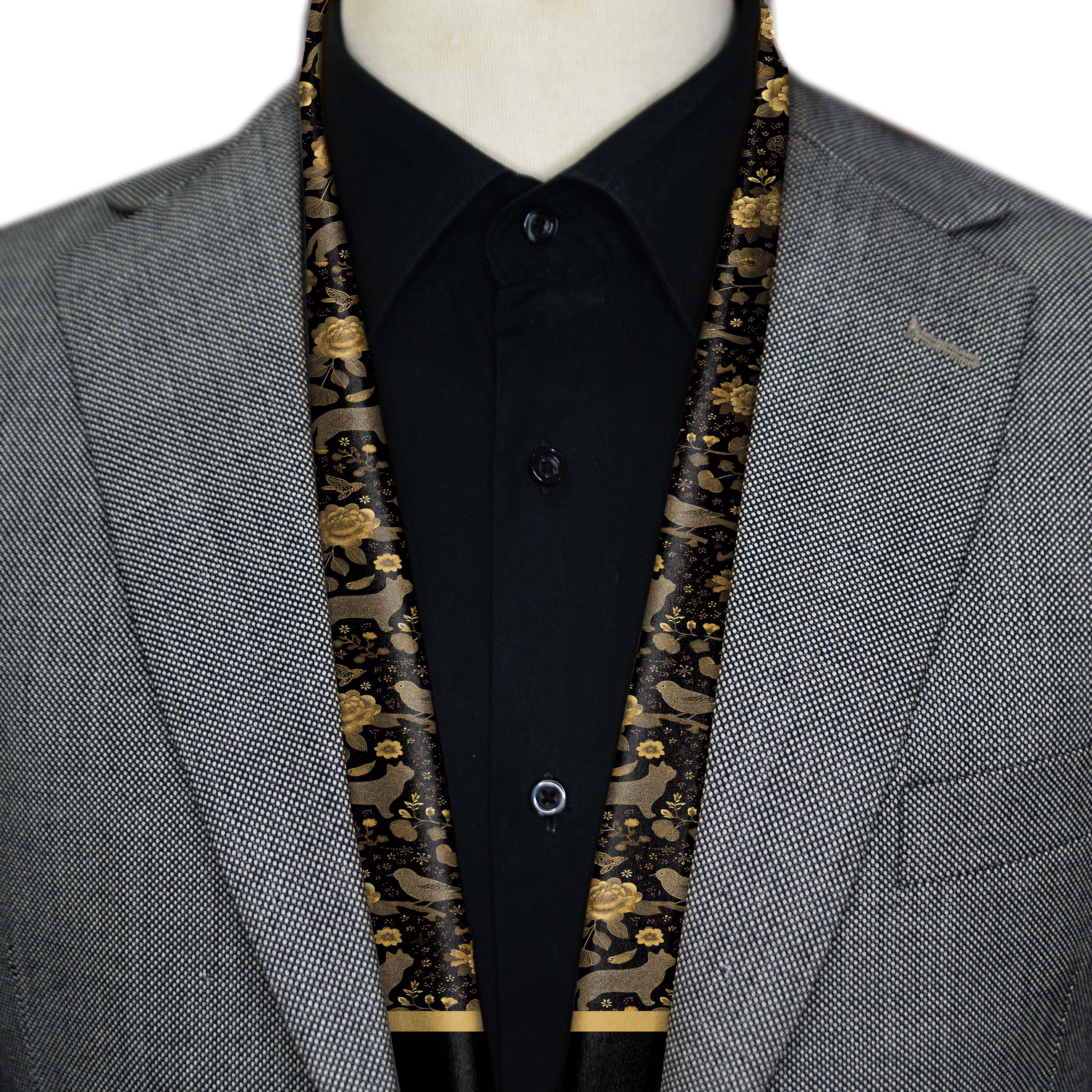 NOIR FAUNA  MEN SCARF - PREMIUM COLLECTION