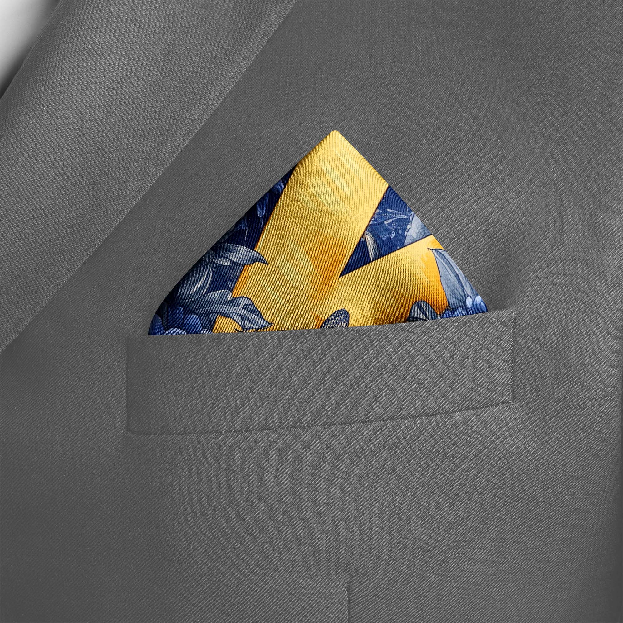 RENAISSANCE W SILK POCKET SQUARE