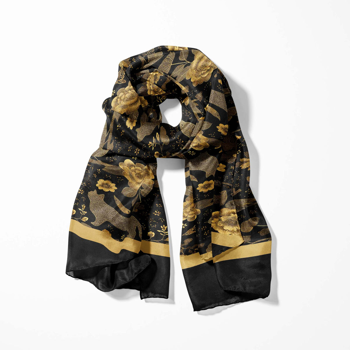 NOIR FAUNA  MEN SCARF - PREMIUM COLLECTION