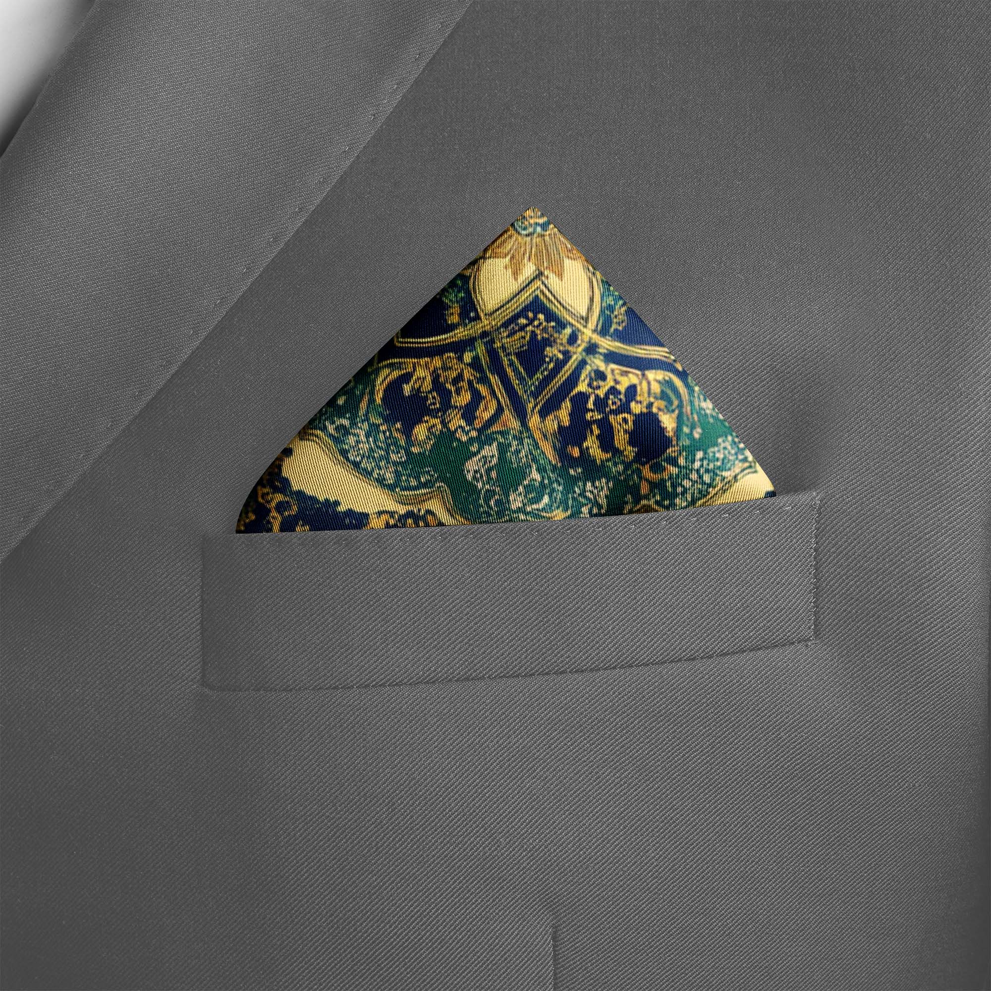 VERCASE SILK POCKET SQUARE