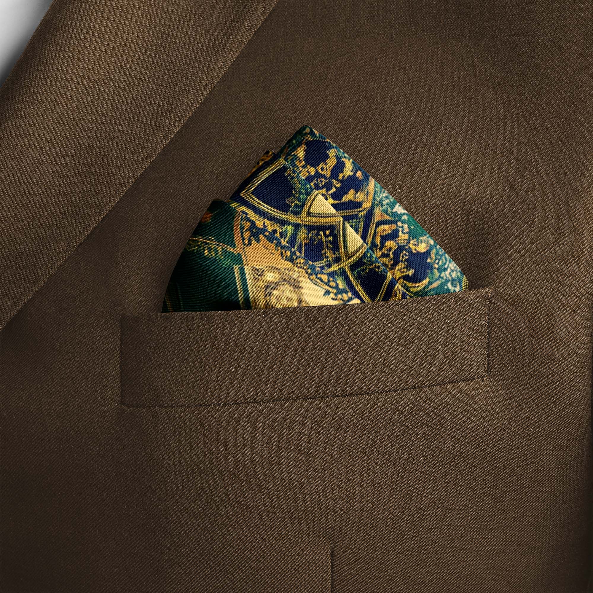 VERCASE SILK POCKET SQUARE