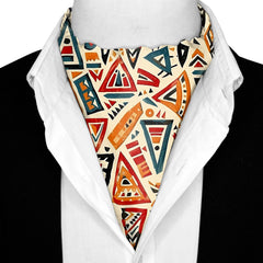 WONDERLAND SILK ASCOT AND POCKET SQUARE SET – PREMIUM COLLECTION