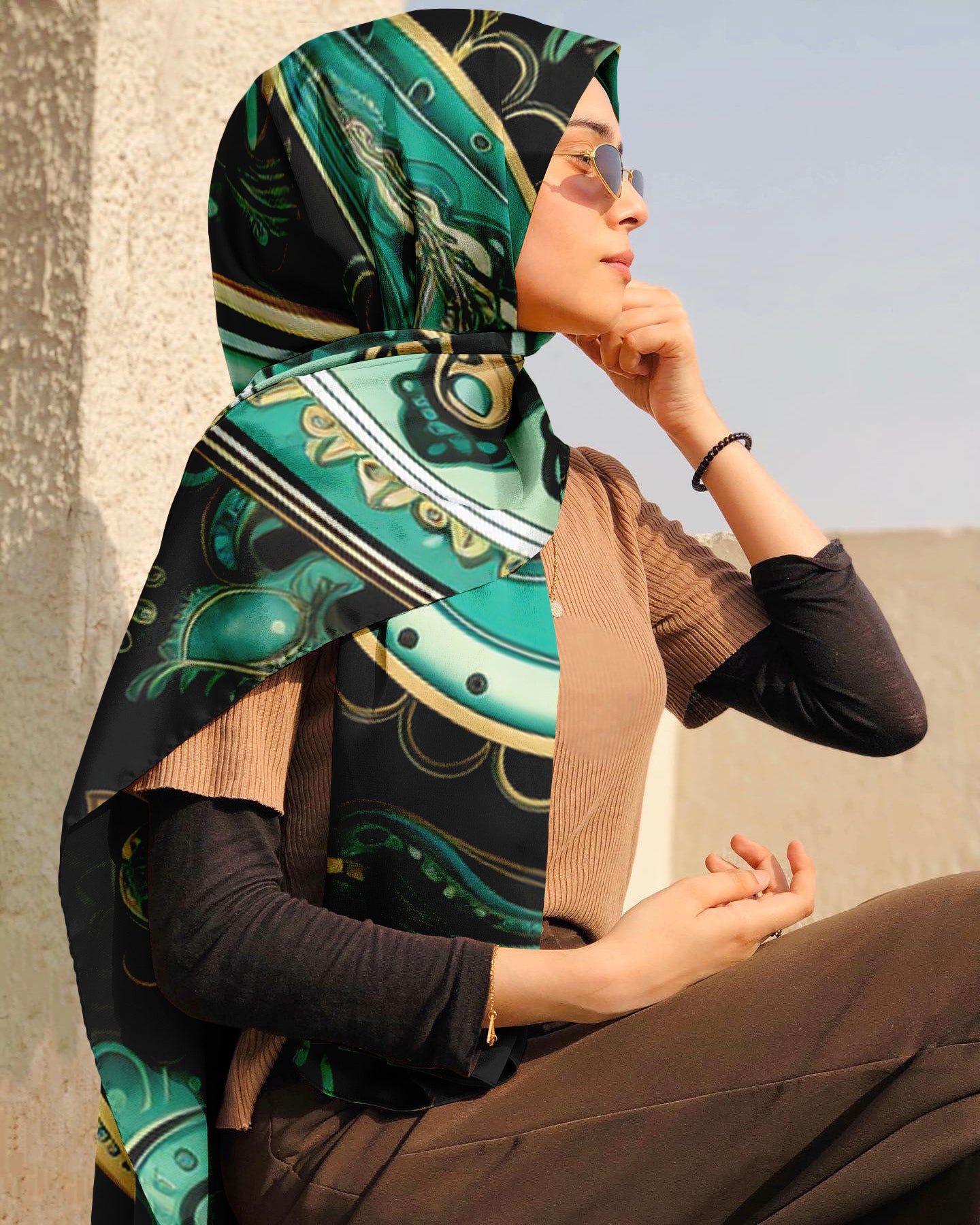 Women's Fashion Hijab | Women's Hijab | Black Wolf