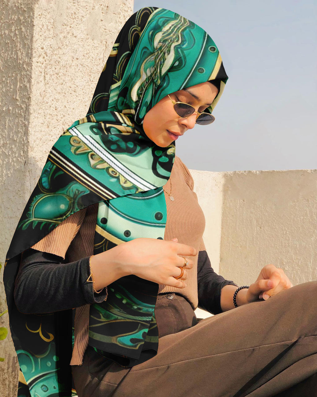 Women's Fashion Hijab | Women's Hijab | Black Wolf