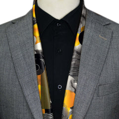 ABSTRACT VINTAGE MEN SCARF - PREMIUM COLLECTION