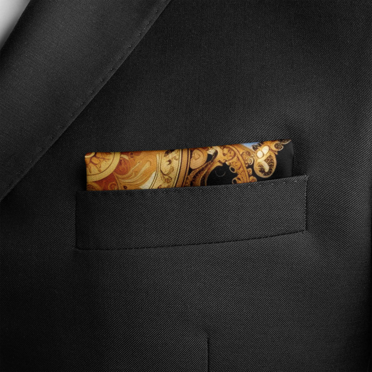 Pocket Squares for Suits | Stylish Pocket Squares | Black Wolf