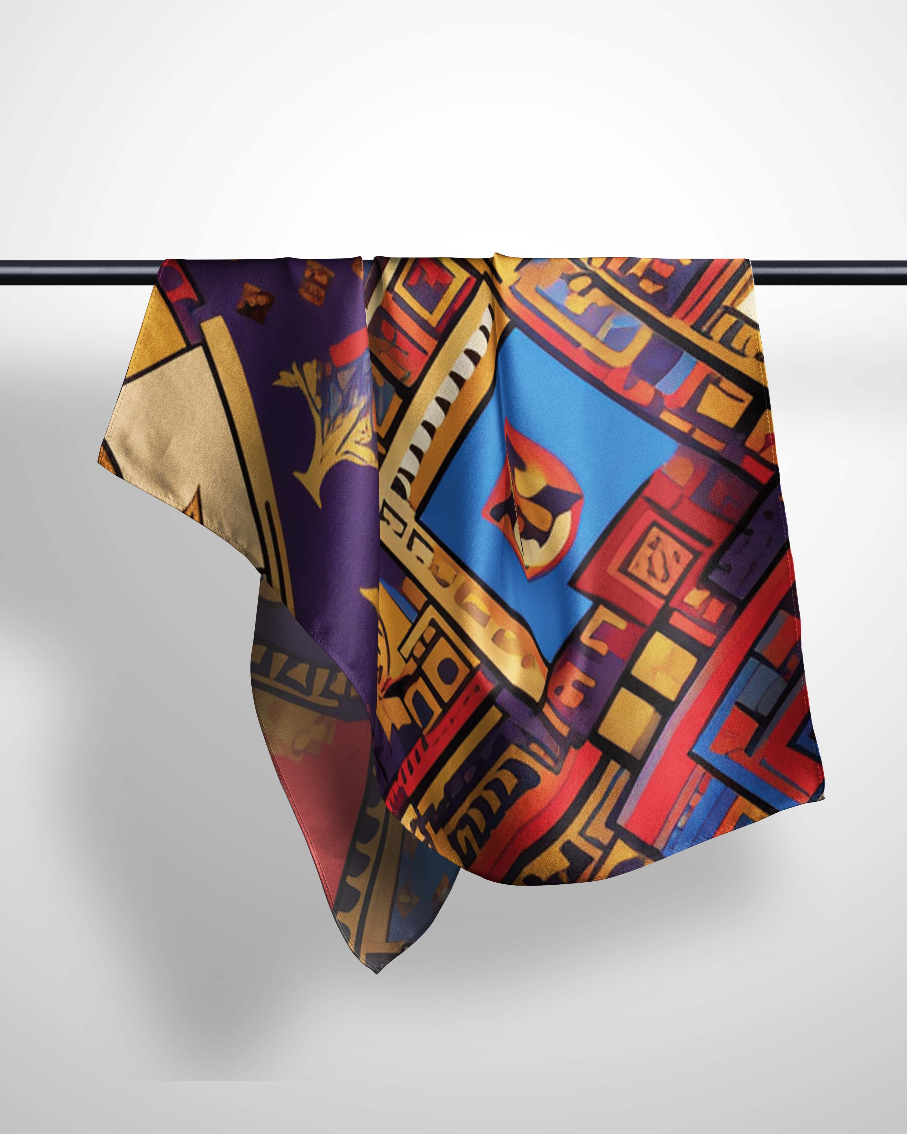 TRADITIONAL ETHNIC SILK WOMEN SCARF – PREMIUM COLLECTION