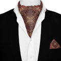 IMPERIA SILK ASCOT AND POCKET SQUARE SET – PREMIUM COLLECTION